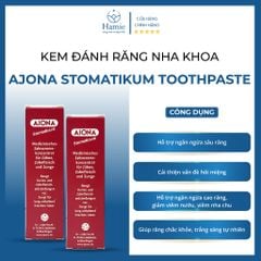Ajona Kem Đánh Răng Giúp làm sạch cao răng, trắng răng Đức 25ml