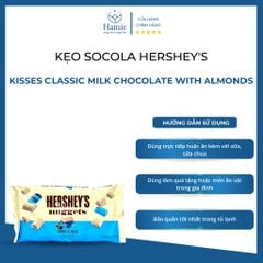 Kẹo Socola Hershey's Nuggets Extra Creamy 344gr Malaysia