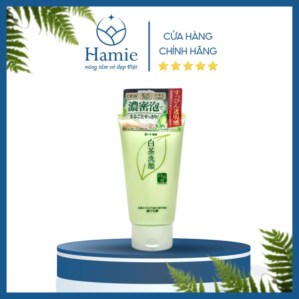 Sữa Rửa Mặt Rohto Nhật Trà Xanh Shirochasou Green Tea Foam 120gr