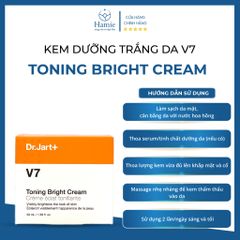 Kem V7 Hàn Quốc Dưỡng Trắng Da Toning Bright Cream 50ml