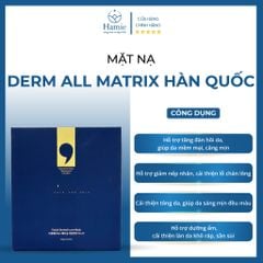 Derm All Matrix Mặt Nạ Facial Dermal-care Mask Hàn Quốc Hộp 4 Miếng