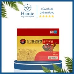 Sâm Lát Tẩm Mật Ong SamJin Red Ginseng Sliced Gold Royal 200gr Hàn Quốc