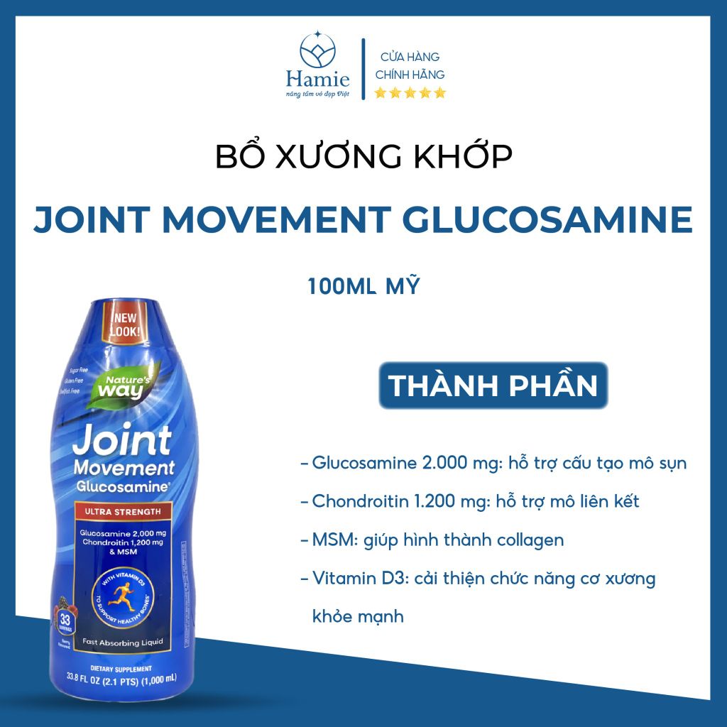 Bổ Xương Khớp Joint Movement Glucosamine 1000ml Mỹ