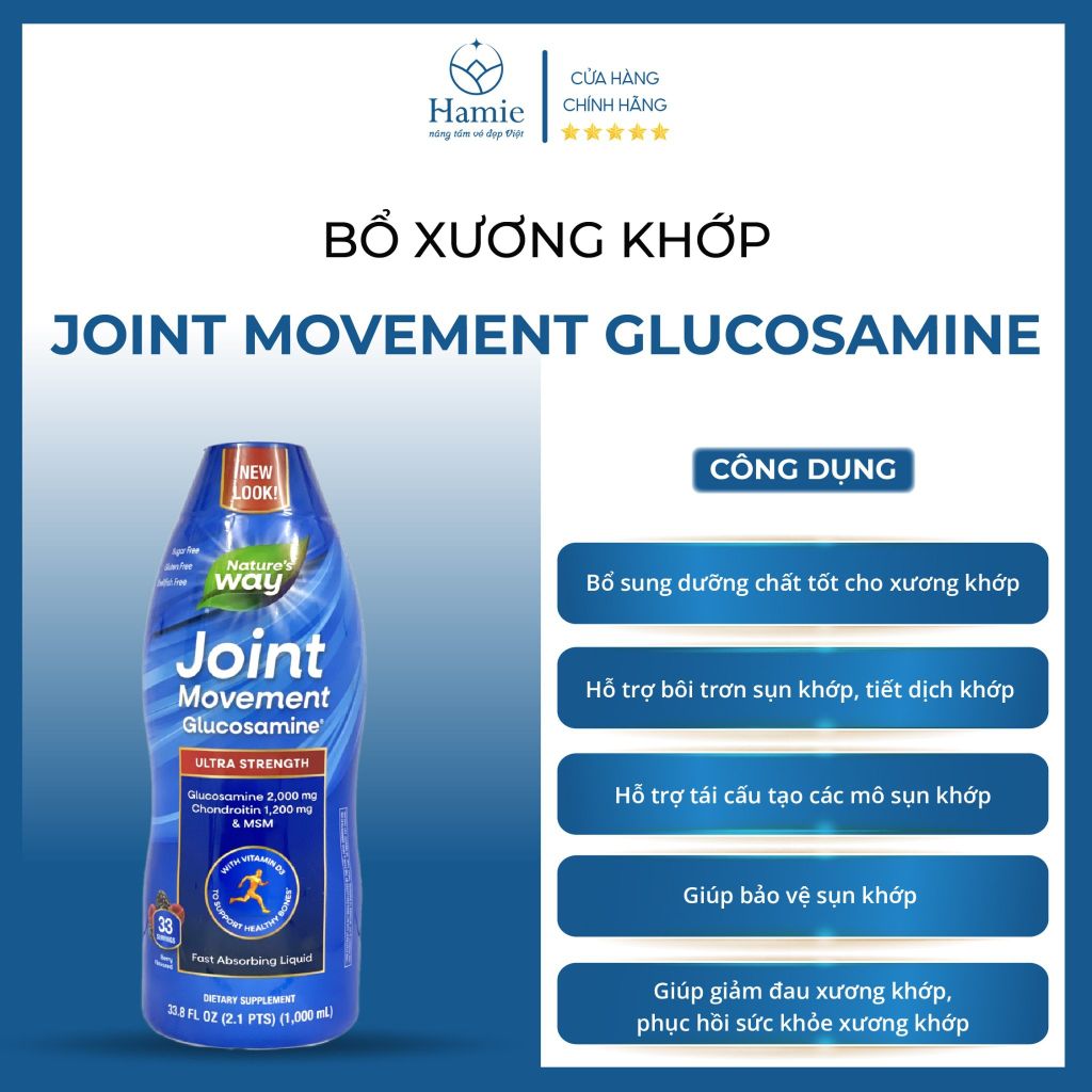 Bổ Xương Khớp Joint Movement Glucosamine 1000ml Mỹ