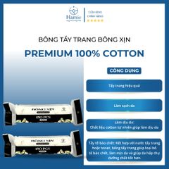 Bông Tẩy Trang Bông Xịn Premium 100% Cotton 150 Miếng Việt Nam