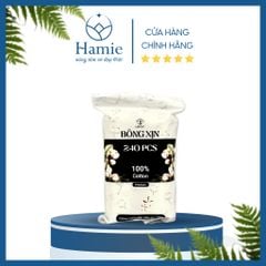 Bông Tẩy Trang Premium Bông Xịn 100% Cotton 240 Miếng Việt Nam