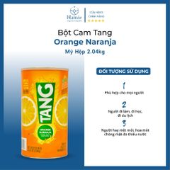 Bột Cam Vitamin C Tang Orange Naranja Mỹ Hộp 2.04kg