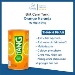 Bột Cam Vitamin C Tang Orange Naranja Mỹ Hộp 2.04kg