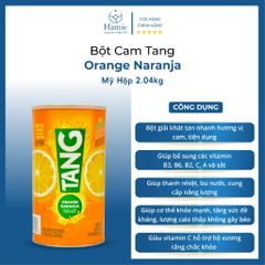 Bột Cam Vitamin C Tang Orange Naranja Mỹ Hộp 2.04kg