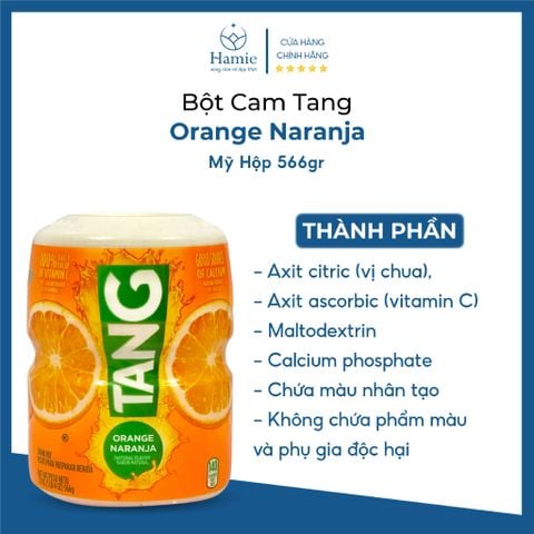 Bột Cam Tang 566gr Orange Naranja Mỹ