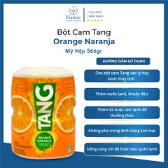 Bột Cam Tang 566gr Orange Naranja Mỹ