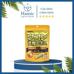 Bột Nghệ Giải Rượu Orihiro Nghệ 20 Gói Nhật Bản