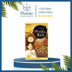 Bột Ngũ Cốc Walnuts Almonds Job's Tears Tea Hộp 50 Gói Hàn Quốc