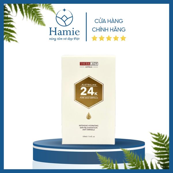 Tinh Chất Dưỡng Da Thera Lady Australian 24K Pure Gold Ampoule 100ml