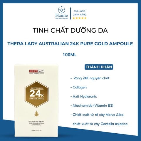 Tinh Chất Vàng 24k Thera Lady Australian Pure Gold Ampoule 100ml
