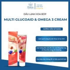 Dầu Lạnh Xoa Bóp Multi Glucoaid & Omega 3 Cream 165ml Hàn Quốc
