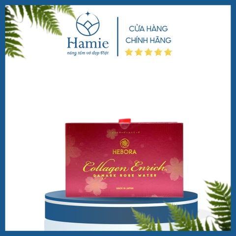 Hebora Collagen Enrich Nhật Bản Damask Rose Water