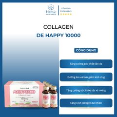 Collagen De Happy 10000 Của Nhật 50ml x 10 Lọ
