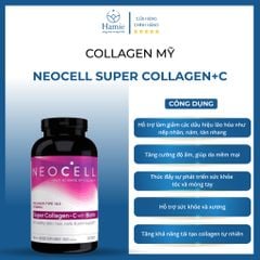 Collagen Neocell Dạng Viên Super Collagen+C 360 Viên Mỹ