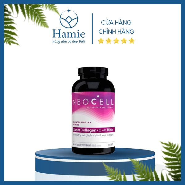 Collagen Neocell Dạng Viên Super Collagen+C 360 Viên Mỹ