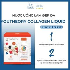 Nước Uống Collagen Youtheory Liquid Làm Đẹp Da 30ml x 30 Gói Mỹ