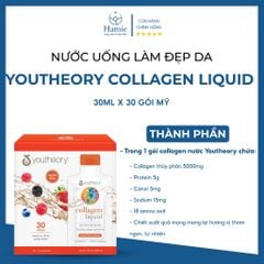 Nước Uống Collagen Youtheory Liquid Làm Đẹp Da 30ml x 30 Gói Mỹ