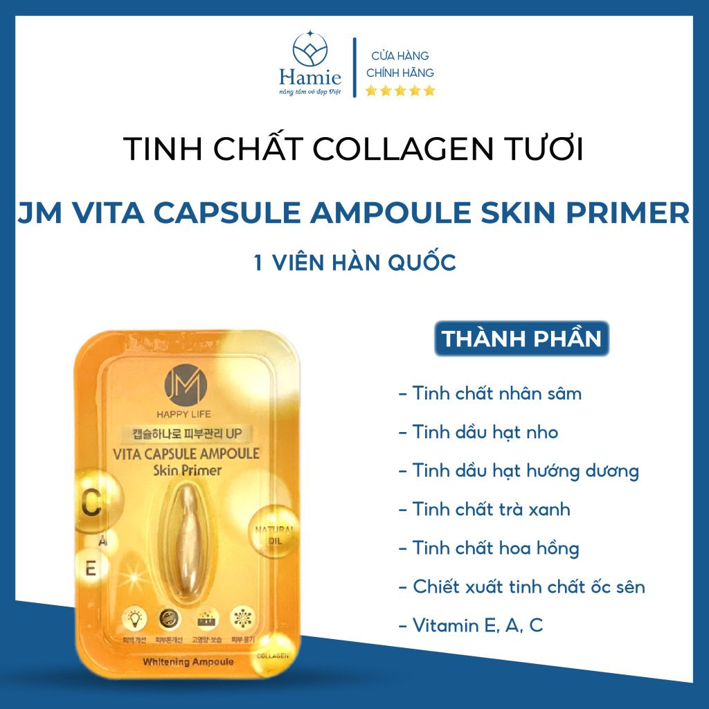 Viên Collagen Tươi JM Vita Capsule Ampoule 1 Viên Hàn Quốc