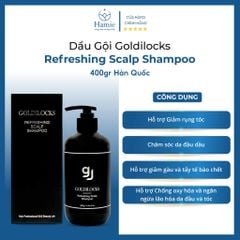 Dầu Gội Goldilocks Refreshing Scalp Shampoo 400gr Hàn Quốc