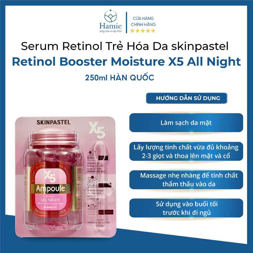 Serum Retinol Booster Moisture của Skinpastel 250ml Hàn Quốc