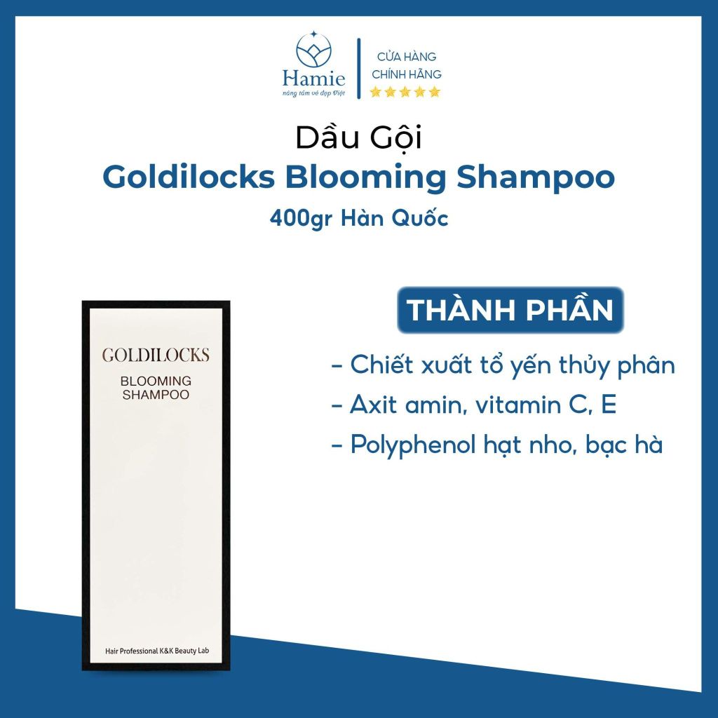 Dầu Gội Goldilocks Blooming Shampoo 400gr Hàn Quốc