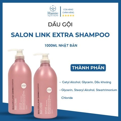 Dầu gội Salon Link Extra 1000ml Shampoo Nhật Bản
