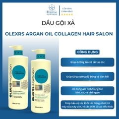 Dầu Gội Xả Olexrs Argan Oil Collagen Hair Salon 960ml/chai Anh