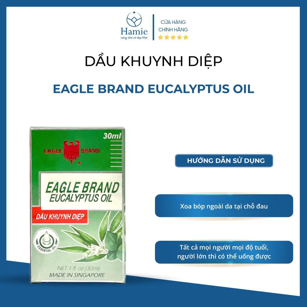 Dầu Khuynh Diệp Eagle Brand Eucalyptus Mỹ