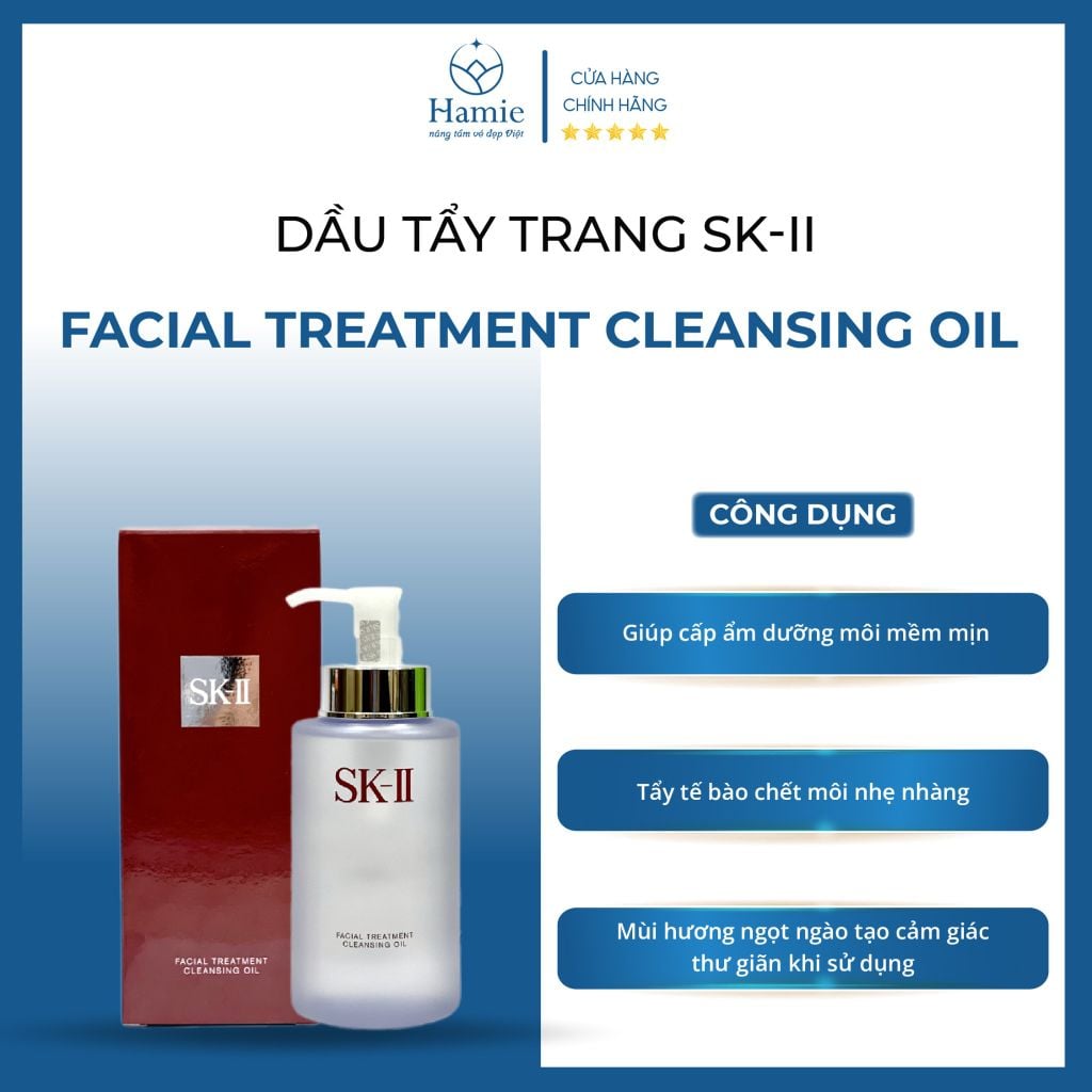 SK-II Facial Treatment Dầu Tẩy Trang Nhật Chính Hãng 250ml