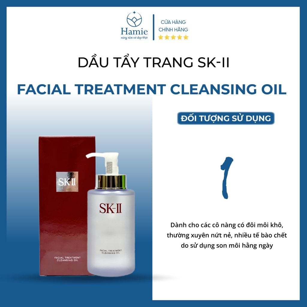 SK-II Facial Treatment Dầu Tẩy Trang Nhật Chính Hãng 250ml