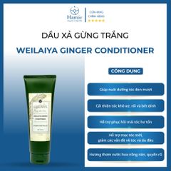 Weilaiya Dầu Xả Gừng Ginger Conditioner 250ml Hồng Kông