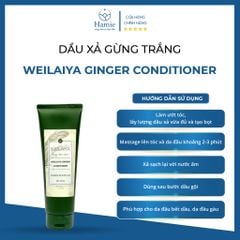 Weilaiya Dầu Xả Gừng Ginger Conditioner 250ml Hồng Kông