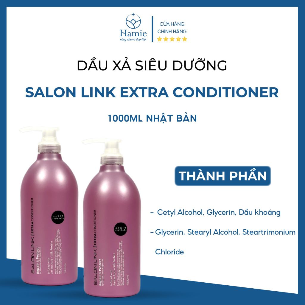 Dầu Xả Siêu Dưỡng Salon Link Extra Conditioner 1000ml Nhật Bản
