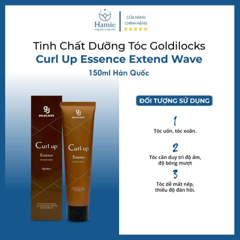 Tinh Chất Dưỡng Tóc Goldilocks Curl Up Essence Extend Wave 150ml Hàn Quốc
