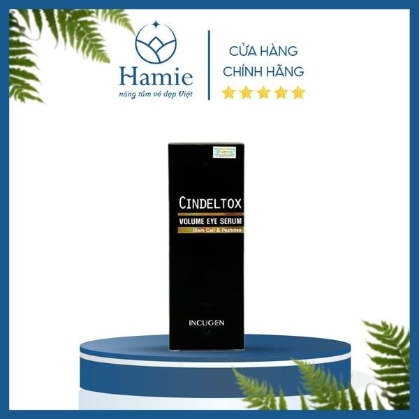 Cây lăn mắt trị thâm Cindel Tox Volume Eye Serum 15ml Hàn Quốc