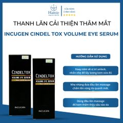 Cây lăn mắt trị thâm Cindel Tox Volume Eye Serum 15ml Hàn Quốc