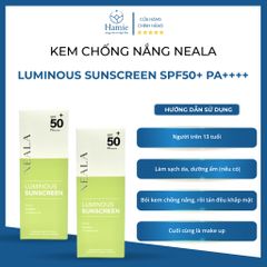 Kem Chống Nắng NEALA Luminous Sunscreen 60ml Hàn Quốc