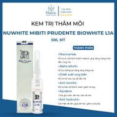 Hồng Môi L1A Kem Nuwhite Mibiti Prudente BioWhite 5ml Mỹ