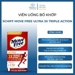 Viên Uống Move Free Ultra 3X Triple Action 75 Viên Mỹ