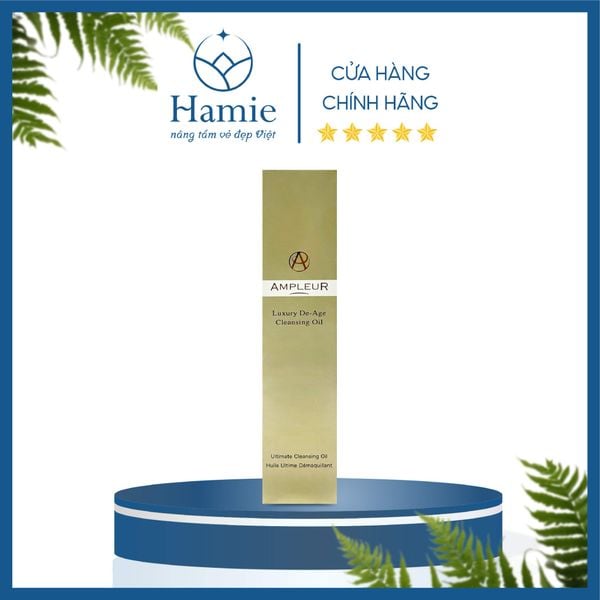 Dầu Tẩy Trang Chống Lão Hóa Ampleur Luxury De-Age 145ml Nhật Bản