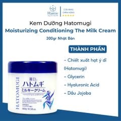 Hatomugi Dưỡng Ẩm Moisturizing Conditioning 300gr Nhật Bản