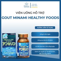 Thuốc Gout Minami Healthy Foods Nhật Bản 240 viên