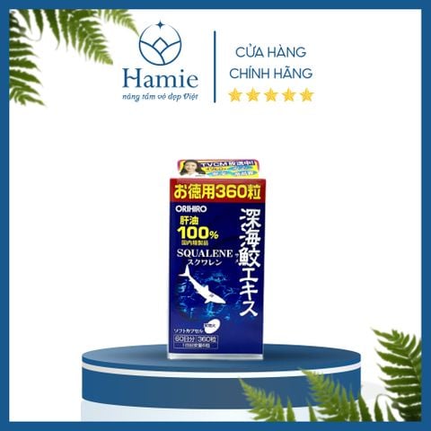Viên Uống Sụn Vi Orihiro Squalene 360 Viên Nhật Bản
