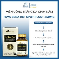 Trắng Da Giảm Nám Hwa Sera Kr1 450mg 60 Viên Hàn Quốc
