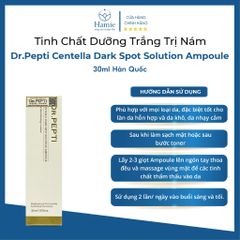 Tinh Chất Dưỡng Dr.Pepti Centella Dark Spot Solution Ampoule 30ml Hàn Quốc